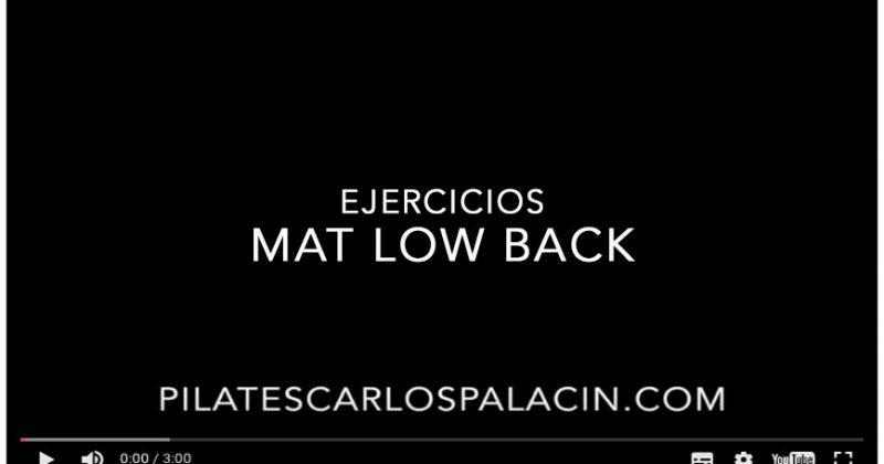 Mat Low Back
