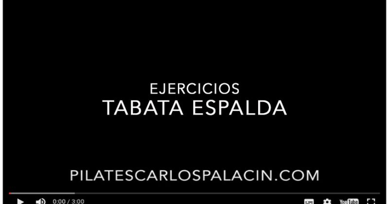 Tabata espalda